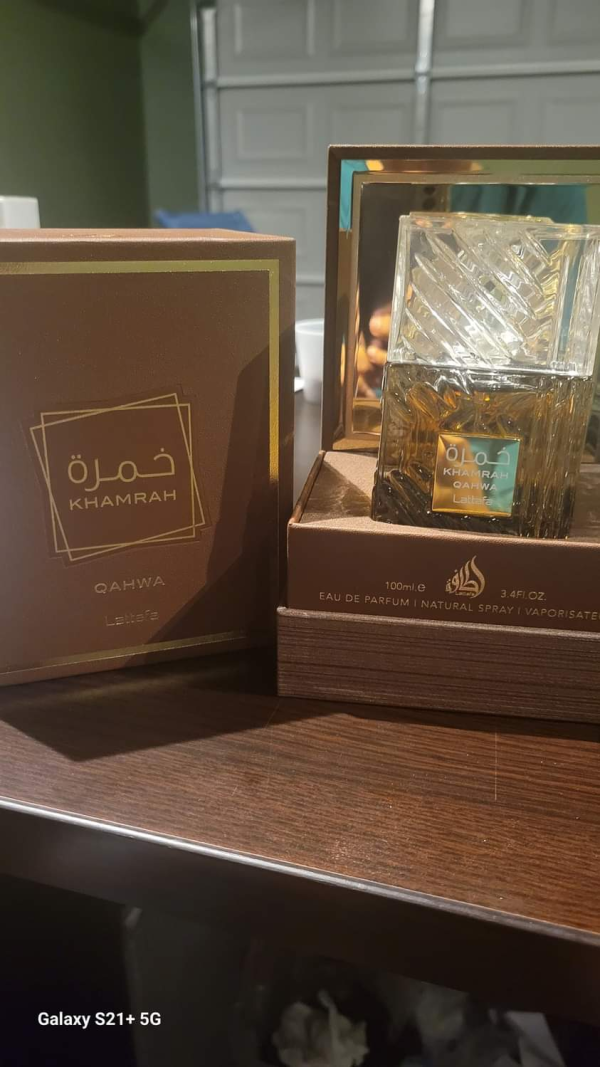 Khamrah Qahwa By Lattafa For Unisex 3.4 Ounce/ 100 ml Eau De Parfume Spray