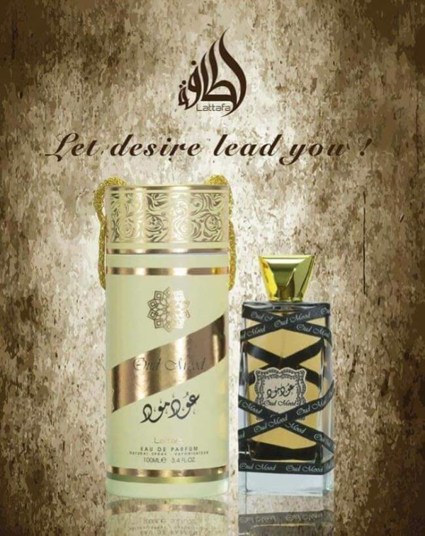Oud Mood By Lattafa For Unisex 3.4 Ounce/ 100 ml Eau De Parfume Spray