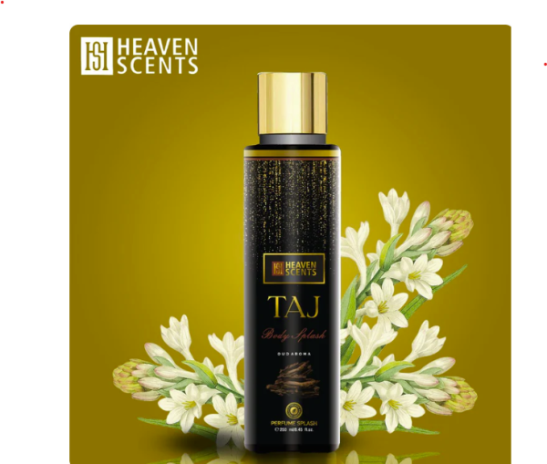 Taj Perfume Oud Aroma Luxurious For Unisex 8.45 Ounce/ 250 ml Extra De Parfume Body Splash Spray