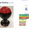 Be Bop Red For Men 0.7 Ounce/  2 ml Eau De Perfume Sample Tubes
