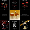 Be Bop Red For Men 0.7 Ounce/  2 ml Eau De Perfume Sample Tubes