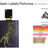 Lail Maleki By Lattafa For Unisex 3.4 Ounce/ 100 ml Eau De Parfume Spray