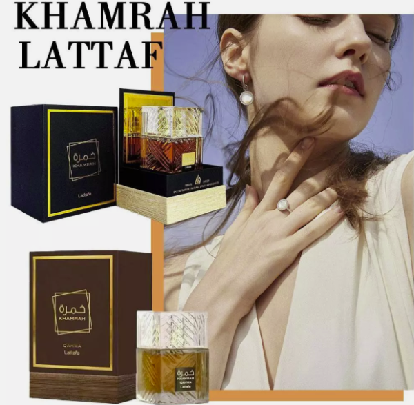 Khamrah By Lattafa For Unisex 3.4 Ounce/ 100 ml Eau De Parfume Spray