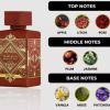 Bade'E Al Oud Sublime Red By Lattafa Red For Unisex 3.4 Ounce/ 100 ml Eau De Parfume Spray