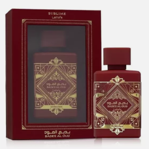Bade'E Al Oud Sublime Red By Lattafa Red For Unisex 3.4 Ounce/ 100 ml Eau De Parfume Spray