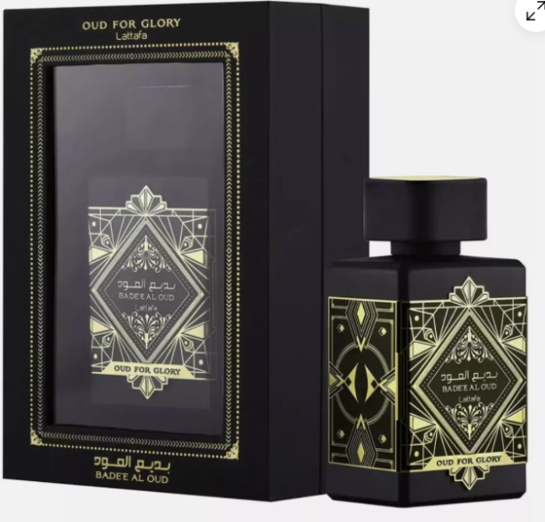 Bade'E Al Oud Oud For Glory Black By Lattafa For Unisex 3.4 Ounce/ 100 ml Eau De Parfume Spray