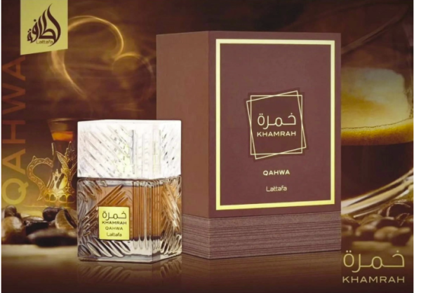 Khamrah Qahwa By Lattafa For Unisex 3.4 Ounce/ 100 ml Eau De Parfume Spray