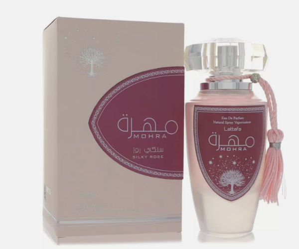 Mohra Silky Rose By Lattafa For Women 3.4 Ounce/ 100 ml Eau De Parfume Spray