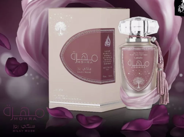 Mohra Silky Rose By Lattafa For Women 3.4 Ounce/ 100 ml Eau De Parfume Spray