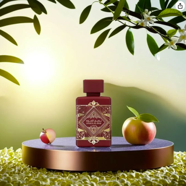 Bade'E Al Oud Sublime Red By Lattafa Red For Unisex 3.4 Ounce/ 100 ml Eau De Parfume Spray