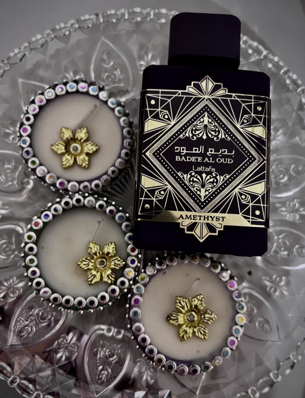 Bade'E Al Oud Amethyst Purple By Lattafa For Unisex 3.4 Ounce/ 100 ml Eau De Parfume Spray