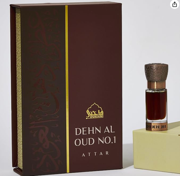Dehan Al Oud Attar Of Authentic Arabic Perfume For Unisex 0.3 Ounce / 8 ml Oil Perfume