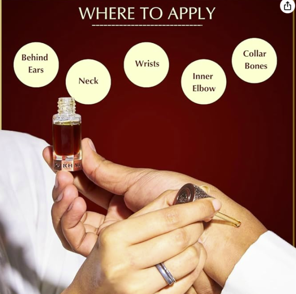 Dehan Al Oud Attar Of Authentic Arabic Perfume For Unisex 0.3 Ounce / 8 ml Oil Perfume