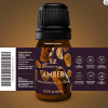 Amber Essential Oil - 100% Pure And Natural Undiluted - For Unisex - .17 Ounce/ 5 ml - Oil Perfume