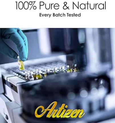 Rose Artizen Essential Oil 100% Pure And Natural Undiluted For Unisex 2 Ounce/ 60 ml Oil Perfume