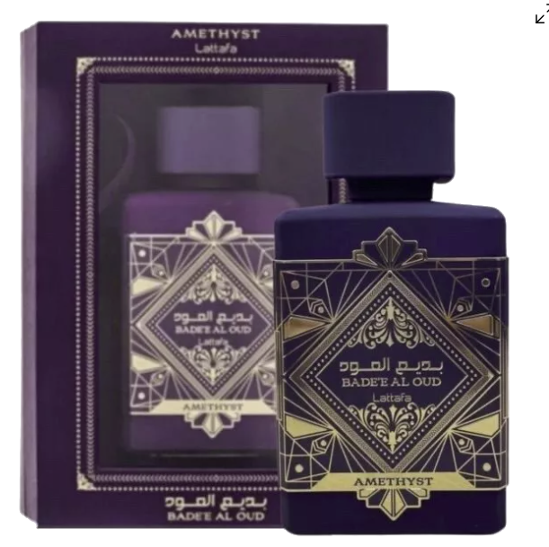 Bade'E Al Oud Amethyst Purple By Lattafa For Unisex 3.4 Ounce/ 100 ml Eau De Parfume Spray