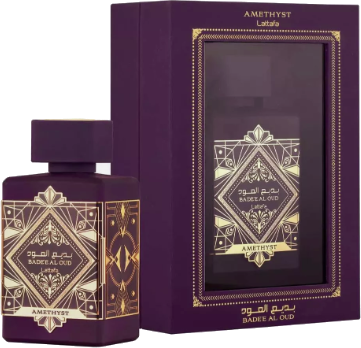 Bade'E Al Oud Amethyst Purple By Lattafa For Unisex 3.4 Ounce/ 100 ml Eau De Parfume Spray