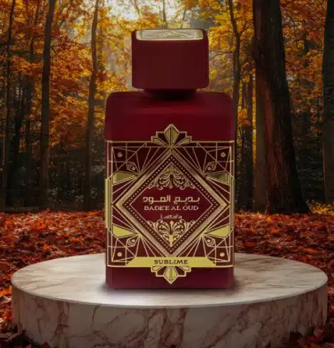 Bade'E Al Oud Sublime Red By Lattafa Red For Unisex 3.4 Ounce/ 100 ml Eau De Parfume Spray