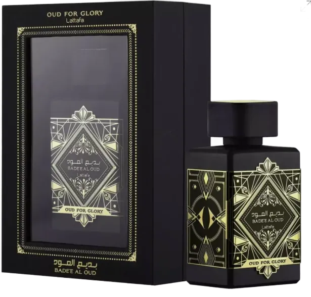 Bade'E Al Oud Oud For Glory Black By Lattafa For Unisex 3.4 Ounce/ 100 ml Eau De Parfume Spray