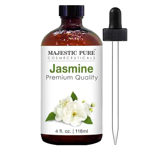 Jasmine Essential Oil - 100% Pure And Natural Undiluted - For Unisex - 4 Ounce/ 118 ml - Oil Perfume