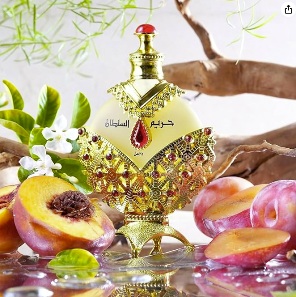 Hareem Al Sultan Gold Authentic By Khadlaj For Women 1.2 Ounce/ 35 ml Oil Perfume