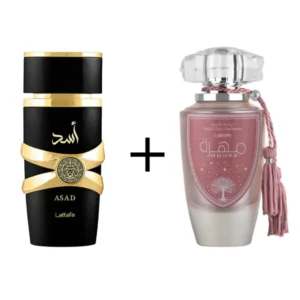 Asad & Mohra Silky Rose - Men’s & Women’s Perfume Duo