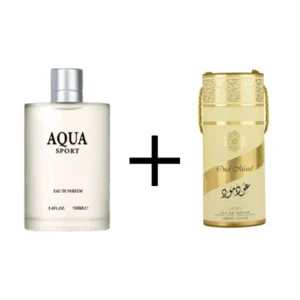 Aqua Sport & Oud Mood – Men’s & Unisex Perfume Duo