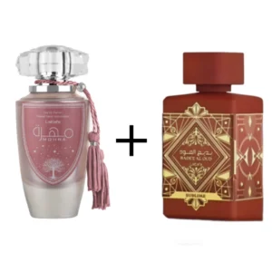 Mohra Silky Rose & Bade’E Al Oud Sublime – Women’s & Unisex Perfume Duo